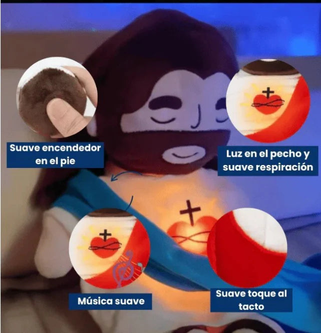 Jesús Mi Fiel Amigo – Peluche Interactivo de Fe con Música y Luz