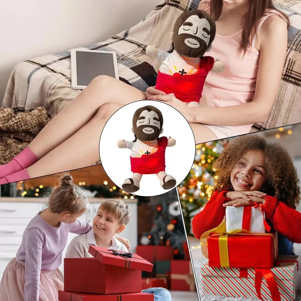 Jesús Mi Fiel Amigo – Peluche Interactivo de Fe con Música y Luz