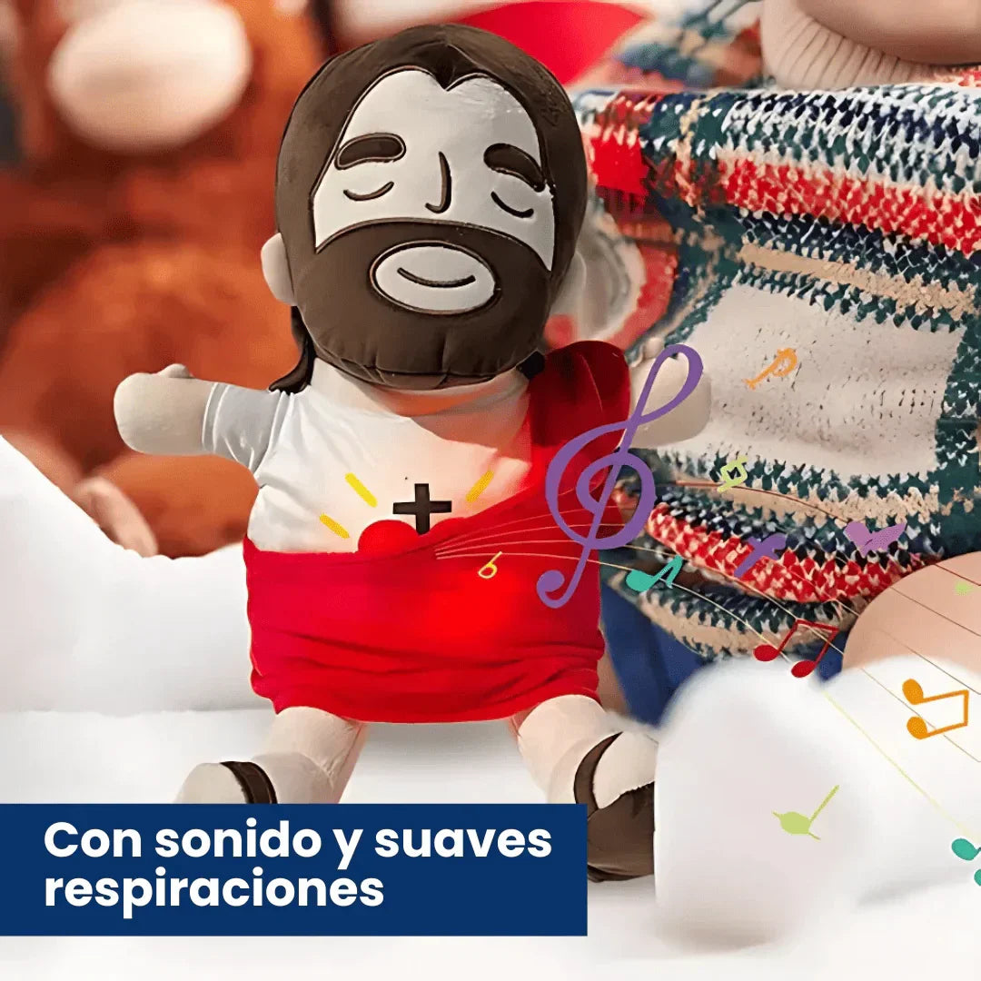 Jesús Mi Fiel Amigo – Peluche Interactivo de Fe con Música y Luz